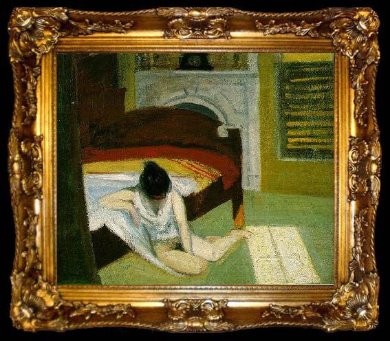 framed  edward hopper Edward Hopper, Summer Interior, ta009-2